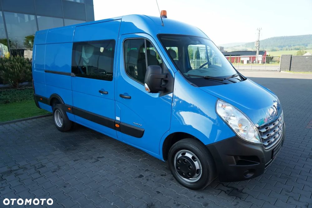 Renault MASTER / BLASZAK / FURGON / BRYGADÓWKA 7 MIEJSC  / SPROWADZONY - 3