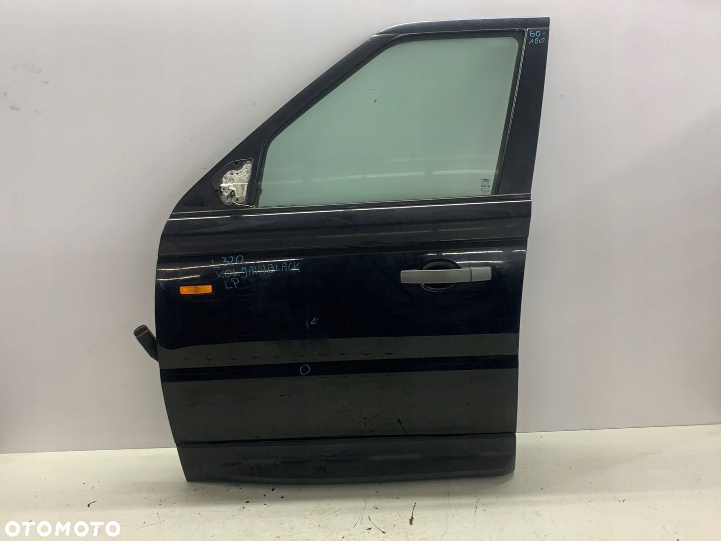DRZWI LEWY PRZÓD RANGE ROVER SPORT I L320 KOL. JAVABLACK 05-13 LAK ORG - 1