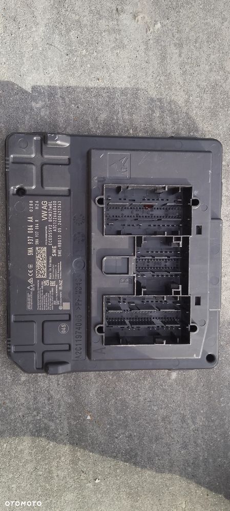 Moduł Sterownik Komfortu 5WA937084AA Vw Skoda Audi - 2