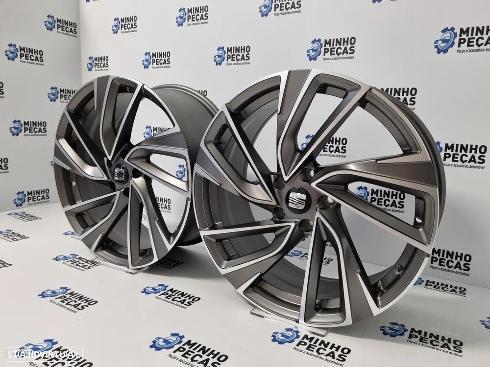 Jantes Seat Leon em 19 (5x112) GunMetal - 2