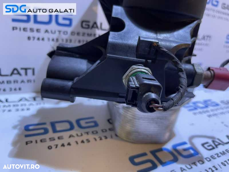 Corp Carcasa Filtru Ulei Senzori si Radiator Ulei Termoflot Skoda Superb 3 1.6 TDI DCXA DCZA 2015 - Prezent Cod 03N115389 03N117021 - 2