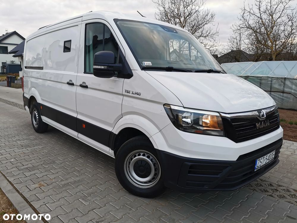 MAN TGE 3.140 2.0 TDi L3H1 VAT-1 klima średni niski Faktura Vat 23% - 1
