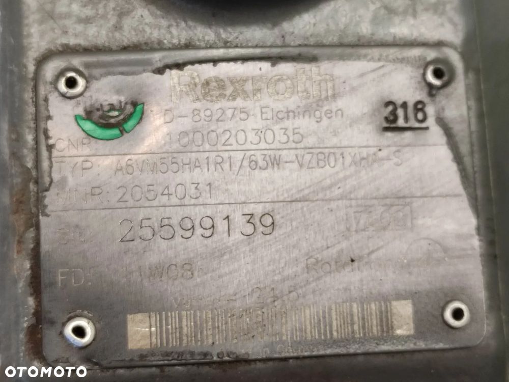 Pompa hydrauliczna Rexroth (A6VM55HA1R1) - 11