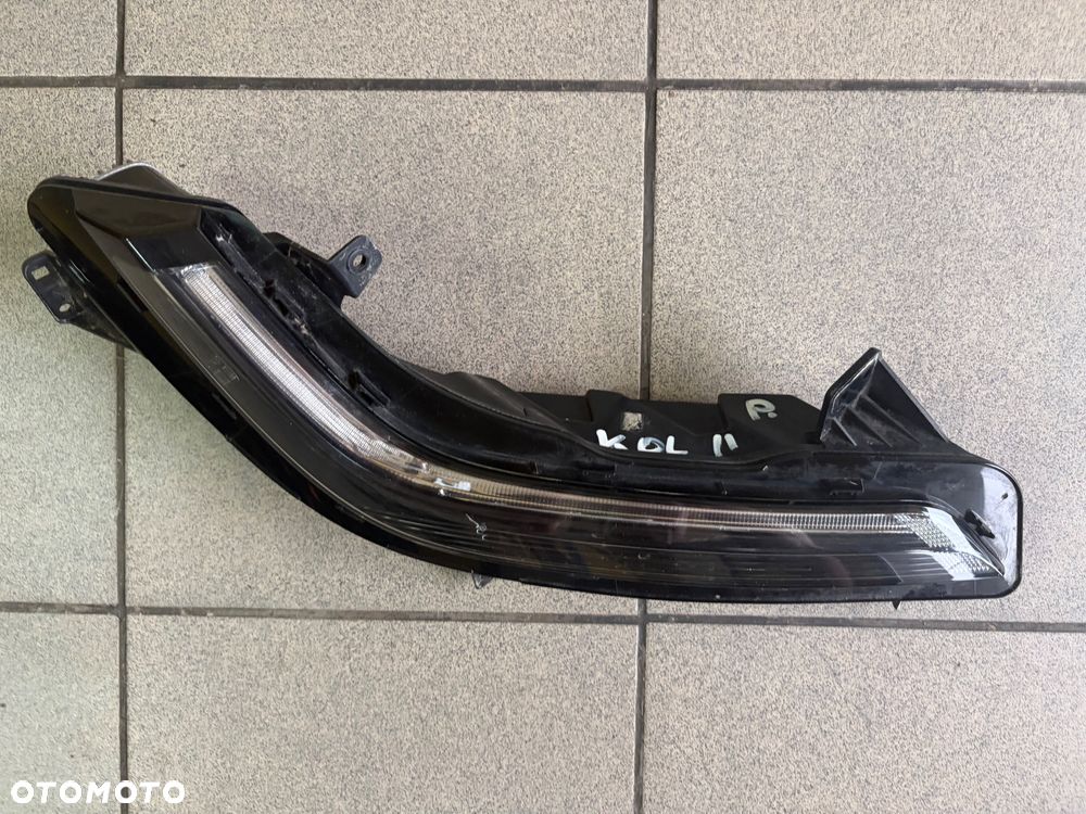Renault Koleos II Lampa prawa led DRL Lampa zderzaka - 2
