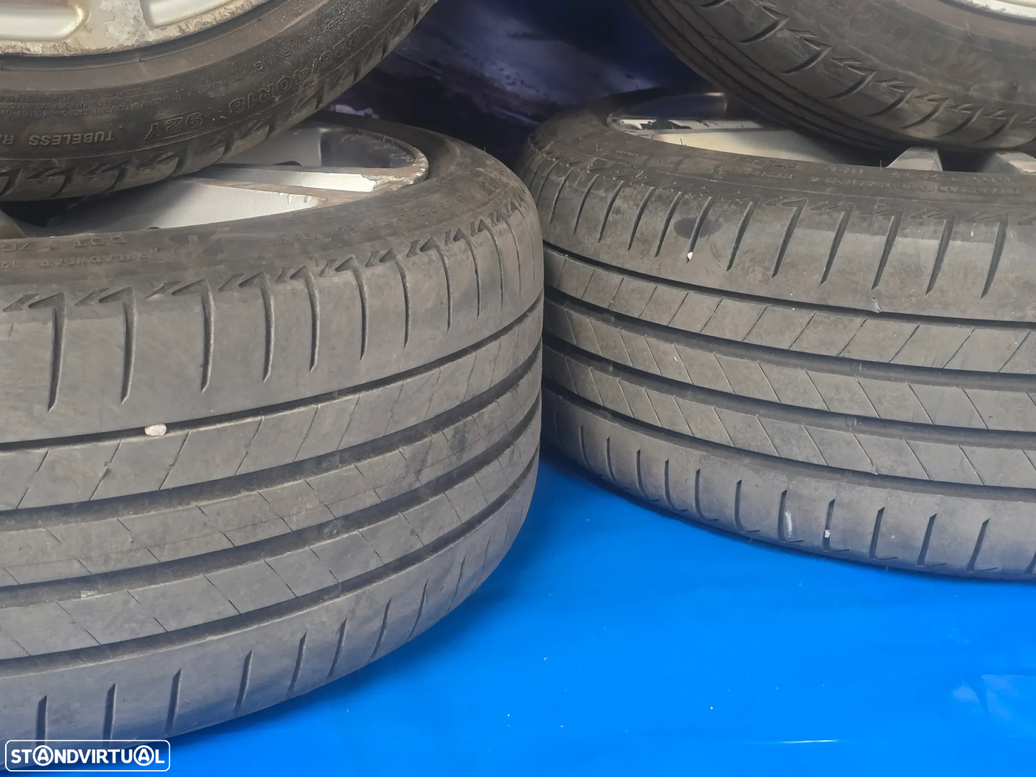 Jantes com pneus originais para audi a3 8v S-line 2014- 225/40/R18  ET46  Bridgestone - 5