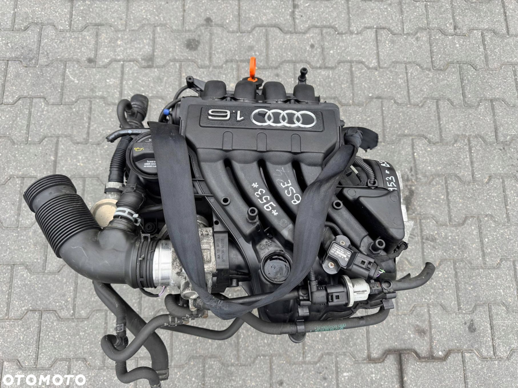 SILNIK 1.6 8V BSE AUDI A3 2008 - 2