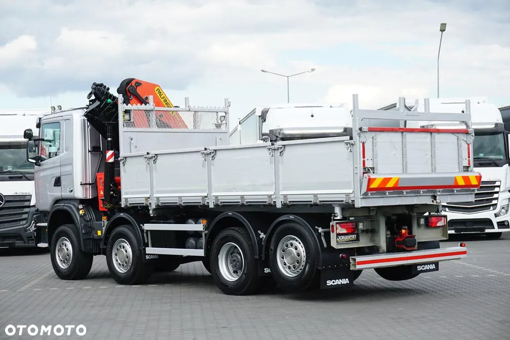Scania G 400 / E 5 / 8 X 4 / 4 x 4 / WYWROTKA + HDS / TRIDEM / PALFINGER PK 26002 / MANUAL - 6