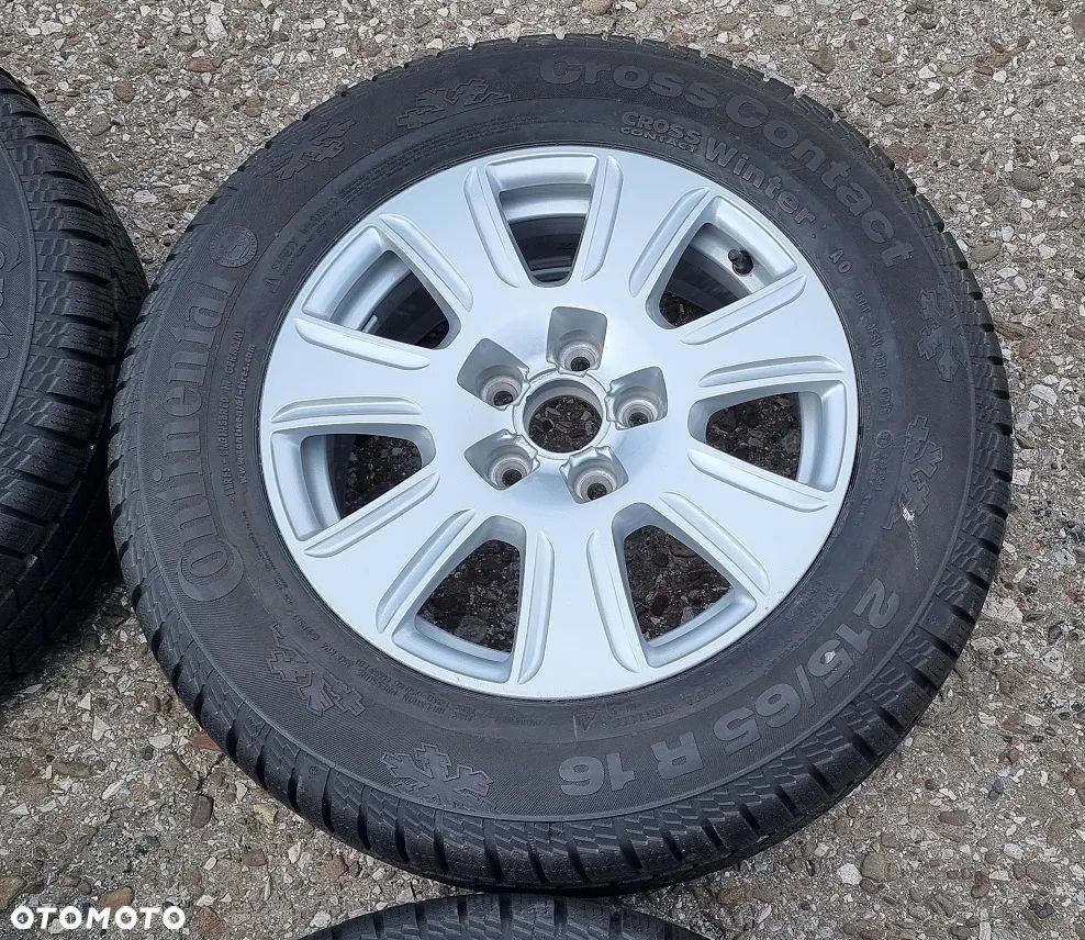 4x koła felgi opony zima Audi Q3 SQ3 Q2 Q5 VW Seat Skoda Continental CrossContact Winter 215/65/16 215/65R16 5x112 - 5