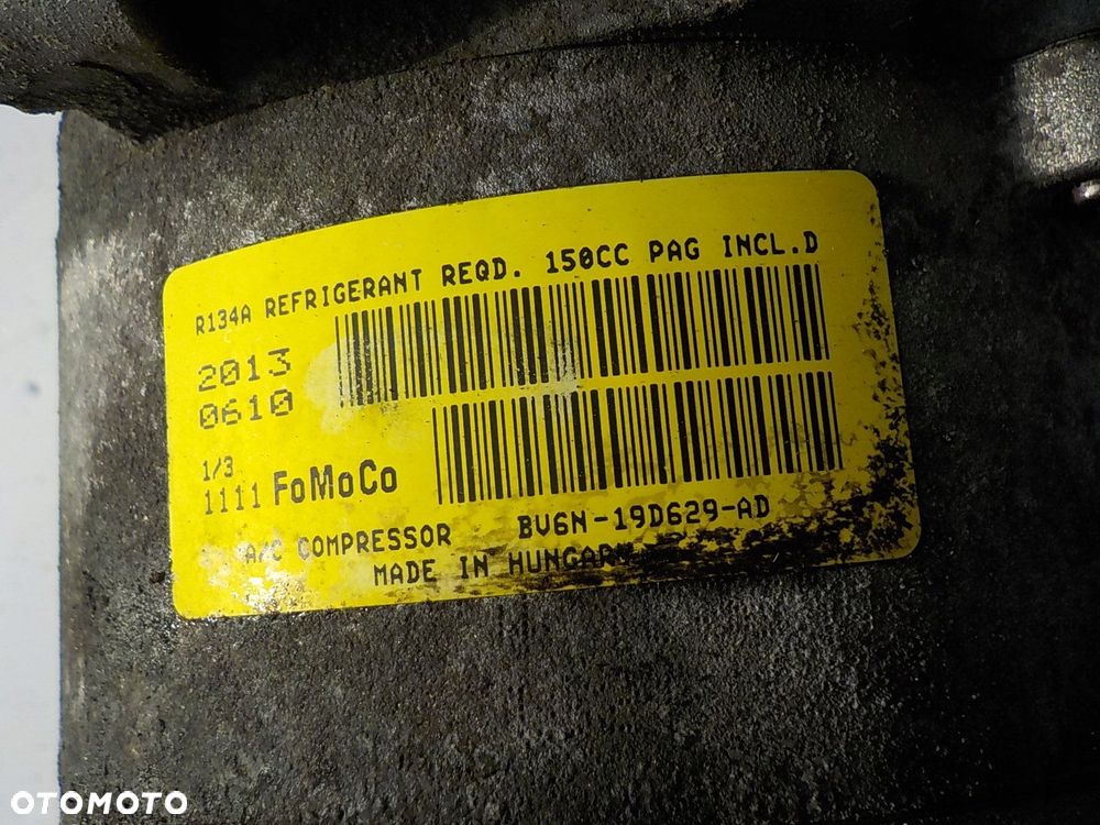 FORD FOCUS III 1.6 B SPRĘŻARKA POMPA KLIMATYZACJI BV6N-19D629-AD - 2