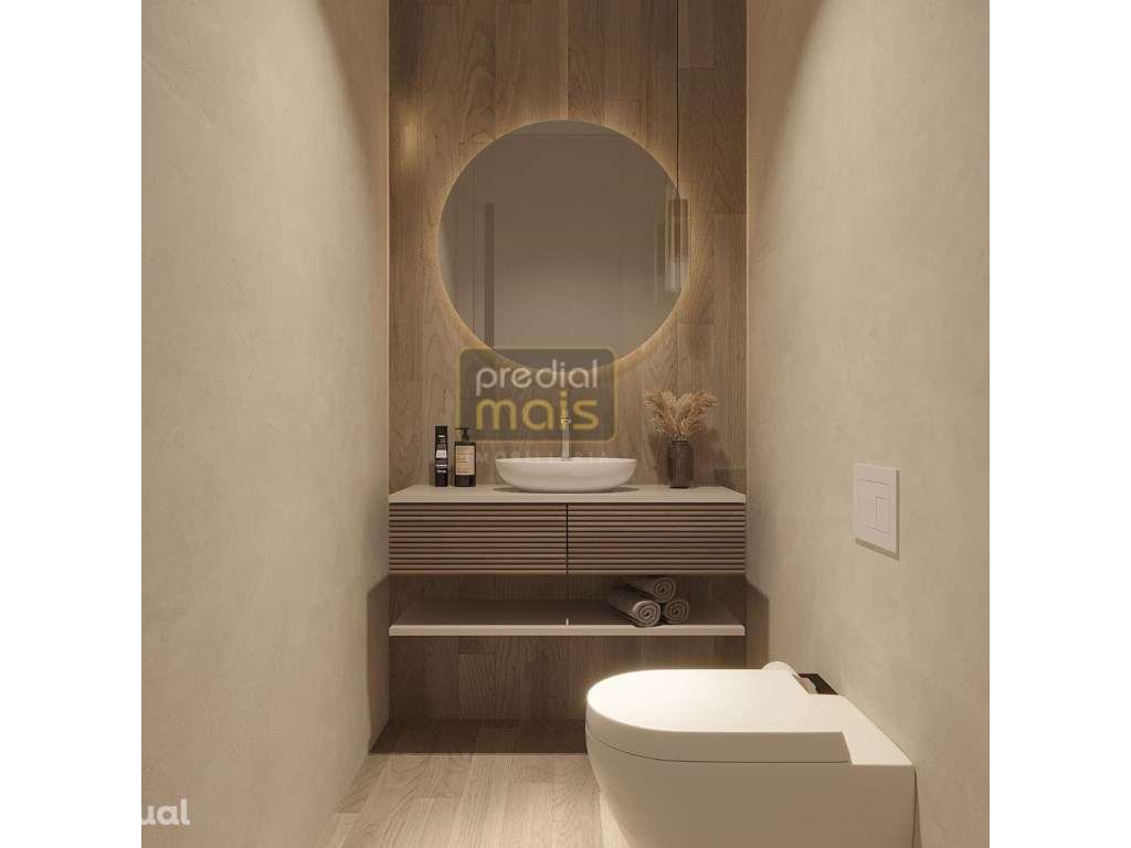 ULTIMO PARA VENDA !!!APARTAMENTO T2 NOVO C/ TERRAÇO - JUNTO AO CENTRO - Grande imagem: 3/6