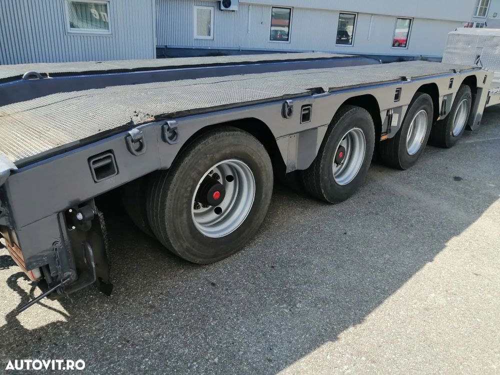 Langendorf Trailer-Tiefbett, 4 Axe, 59 to, extensie, TOP !!! - 21