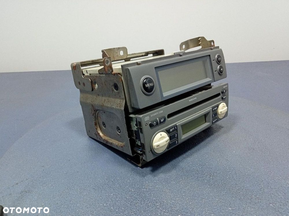 NISSAN MICRA K12 RADIO FABRYCZNE CD OEM WYŚWIETLACZ 7642346318 - 5