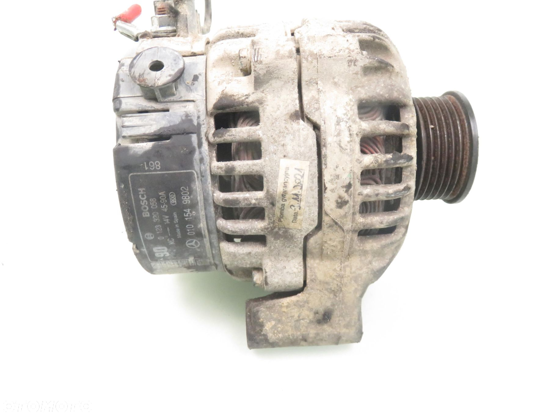 ALTERNATOR MERCEDES W210 E 200 0123320058 0101549802 - 3