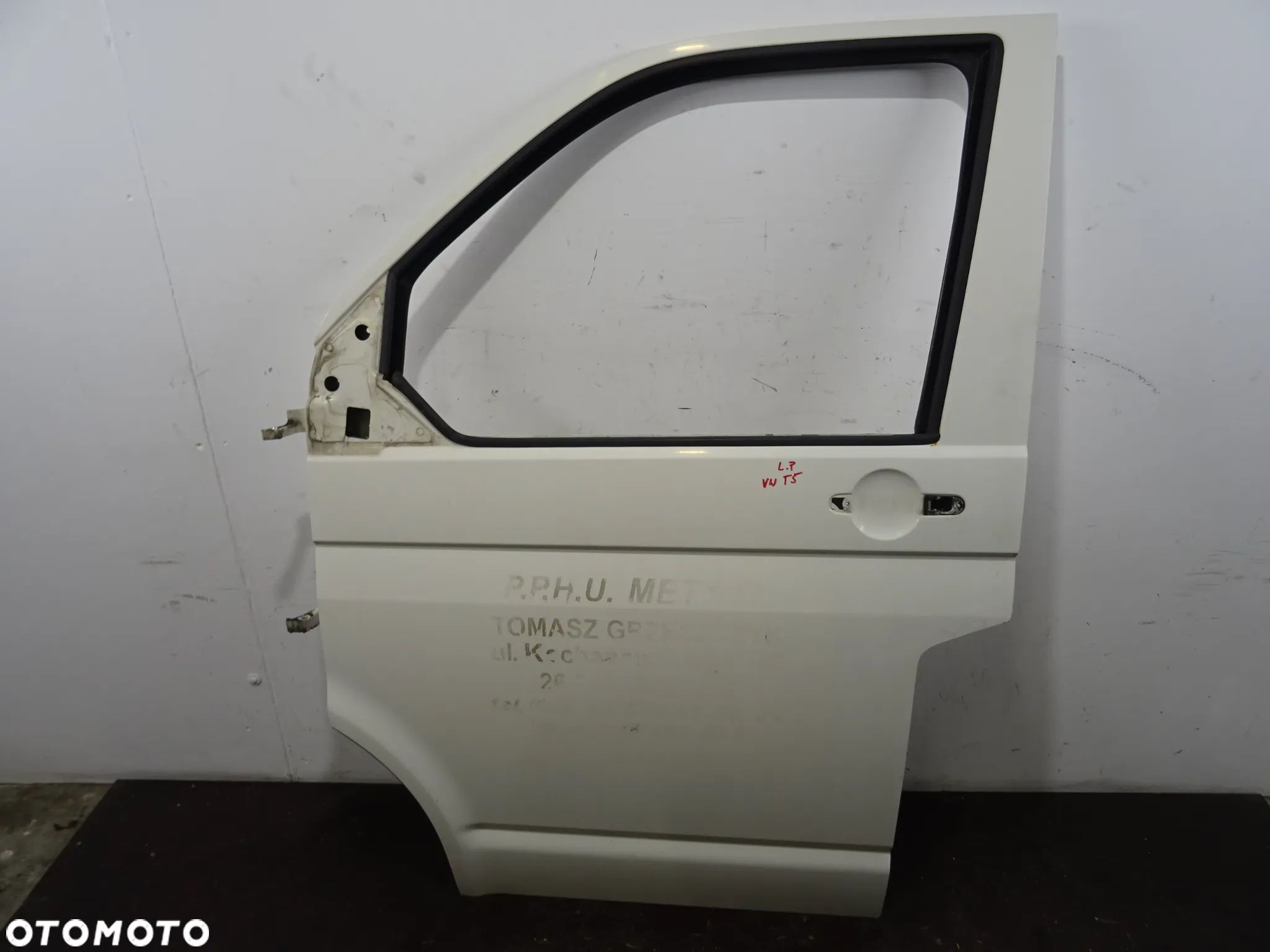 VW TRANSPORTER T5 1.9 TDI DRZWI LEWY PRZÓD PRZEDNI - 1