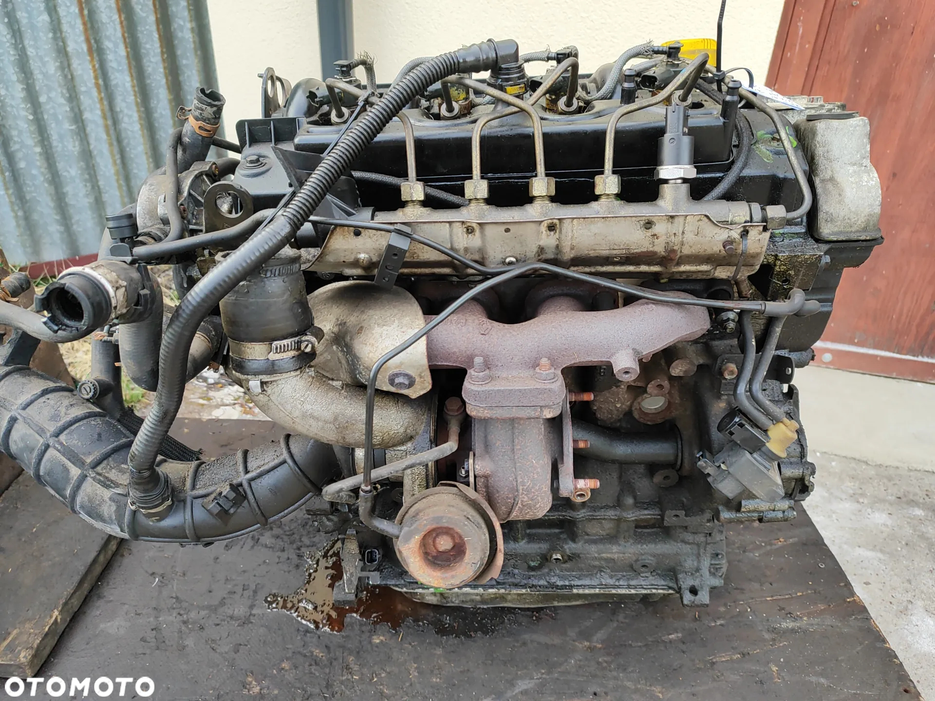Silnik 2.2 dCI G9T kompletny Renault Master Opel Movano Espace IV Laguna II Vel Satis G9T A710 na chodzie - Film - 8