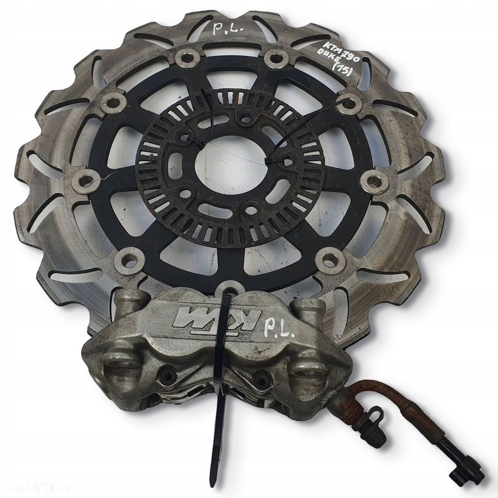 LEWA TARCZA HAMULCOWA ZACISK PRZÓD KTM Duke 790 18-24 przednia lewa - 1