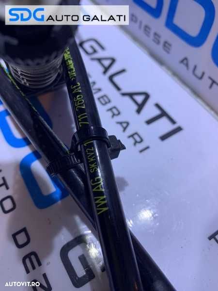 Ansamblu Timonerie Maneta Schimbator cu Sufe Cutie Viteze Manuala in 5 Trepte Skoda Octavia 2 1.9 TDI BLS 2004 - 2013 Cod 1K0711266AC 1K0711265AR 1K0711091A 1K0711061B - 2