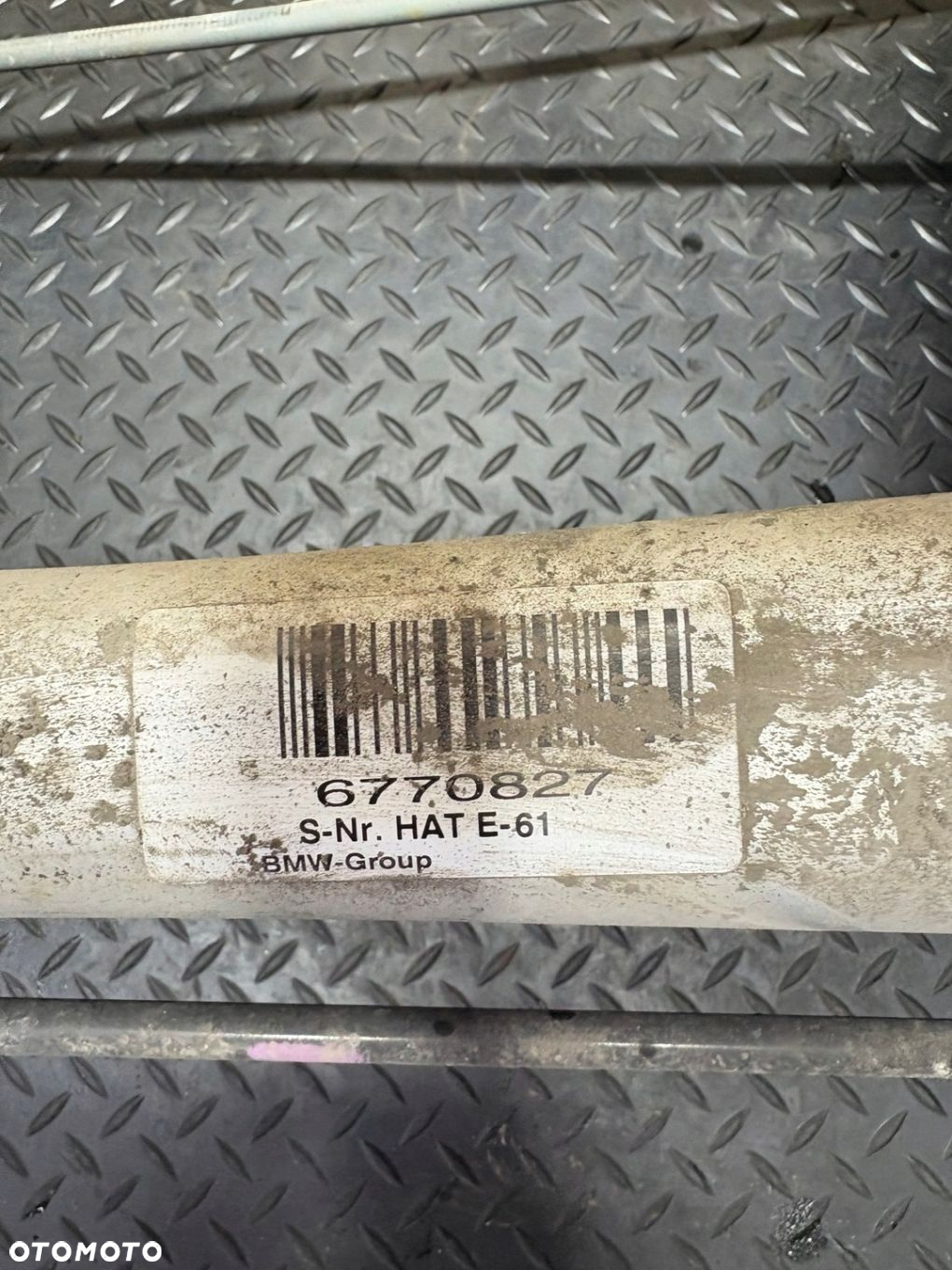 KOMPLETNE ZAWIESZENIE SANKI TYLNE BELKA WÓZEK BMW E61 6770827 - 7