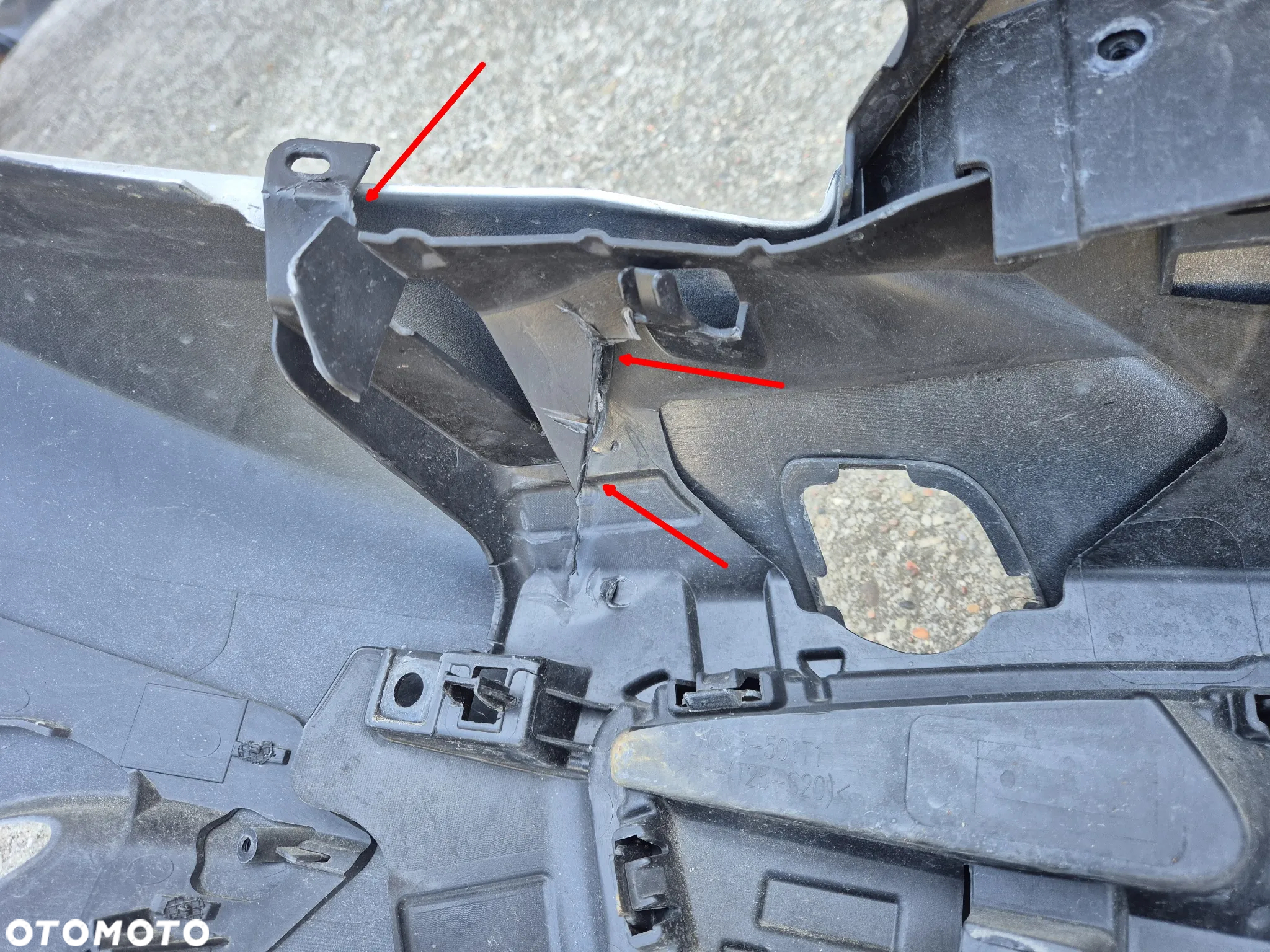 Mazda Mx5 IV ND 15- zderzak przedni kratka grill spoiler - 8