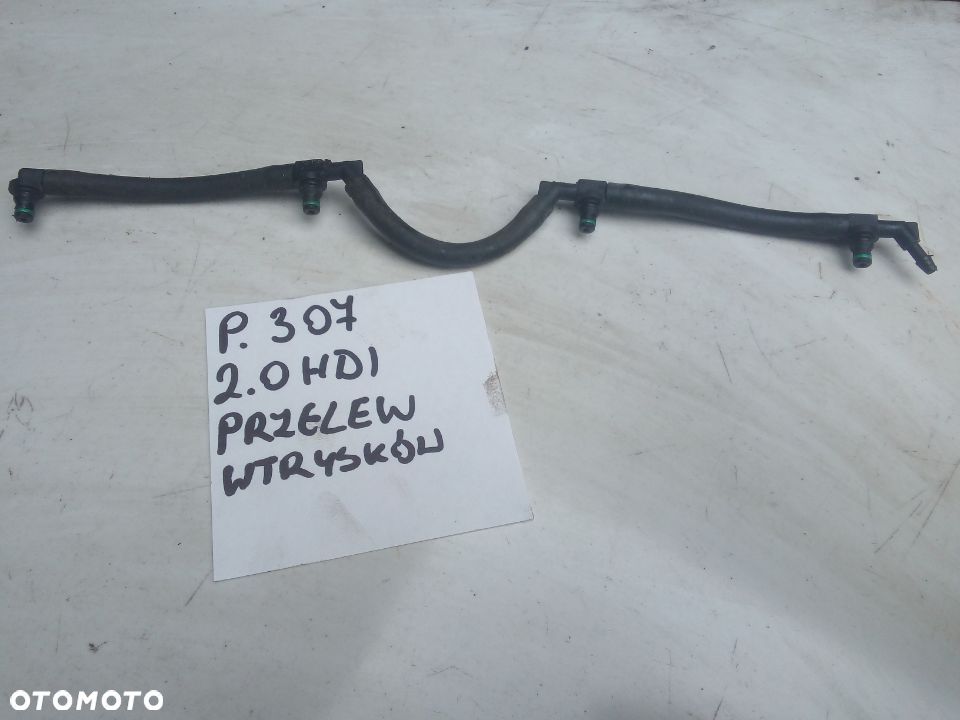 PEUGEOT607 berlingo  307 2,0HDI  przelewy wtrysków 2,2hdi - 1