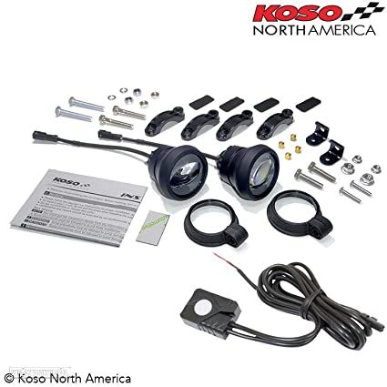 kit de faróis de nevoeiro led koso aurora - 1