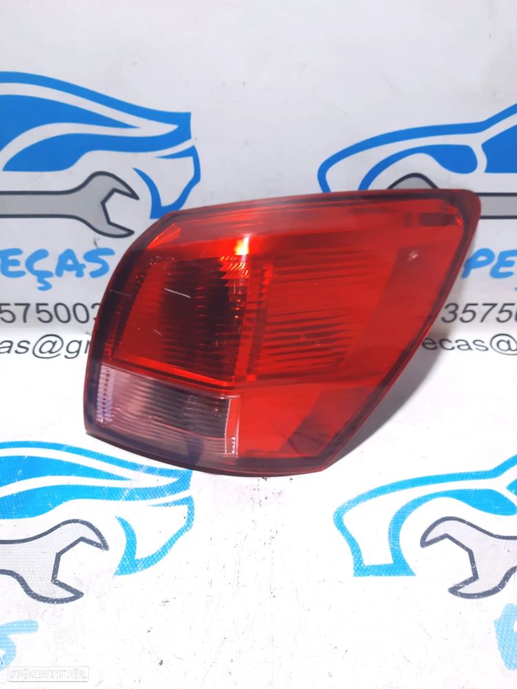 FAROLIM FAROLINS TRASEIRO TRÁS DIREITO NISSAN QASHQAI I 1 MK1 J10 NJ10 JJ10E 89071062 - 3