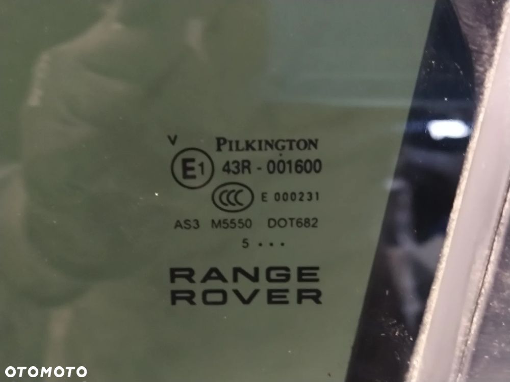 RANGE ROVER SPORT L494 DRZWI LEWY TYŁ TYLNE SZYBA LOGOWANA KLAMKA KOLOR CORRIS GREY UK ORYGINAŁ - 21