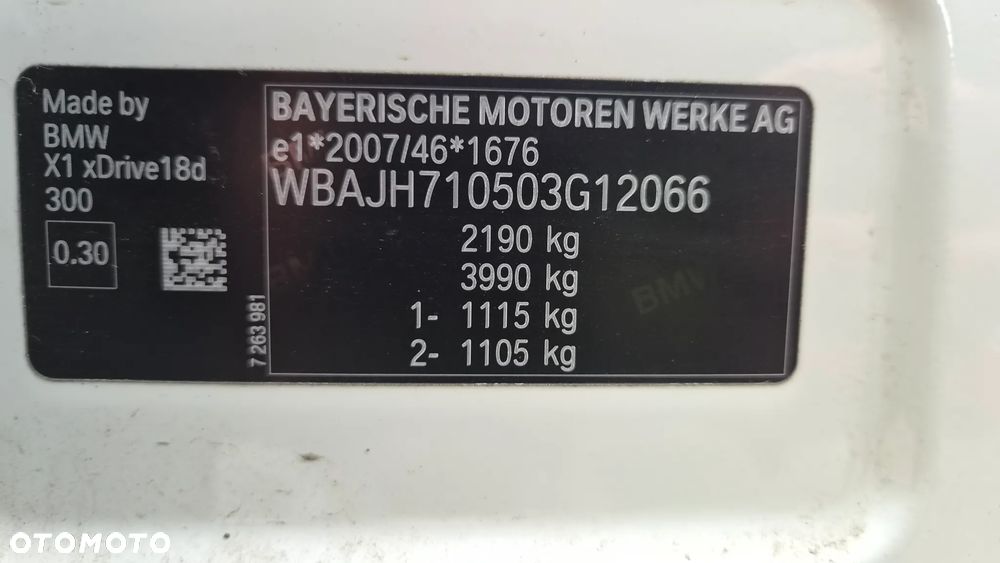 BMW X1 xDrive18d - 20