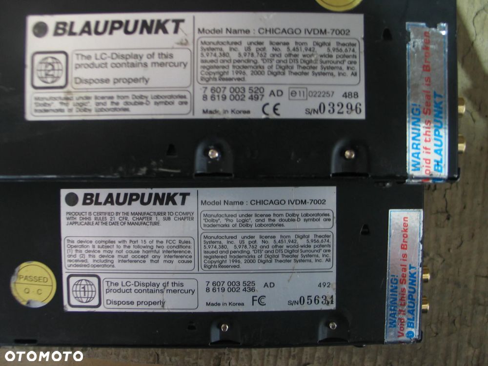 radio radioodtwarzacz nawigacja blaupunkt chicago IVDM-7002 + 2 tuner - 15