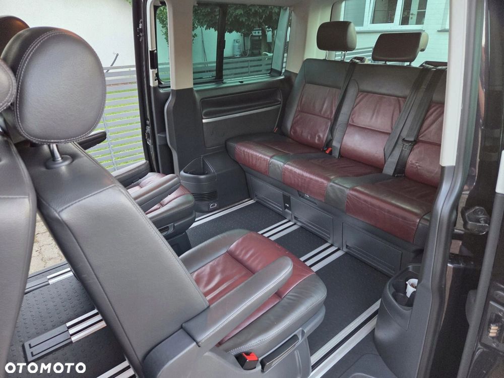 VW T5 T6 MULTIVAN HIGHLINE tapicerka szyny podłoga fotel 2drzwi SKÓRA - 1
