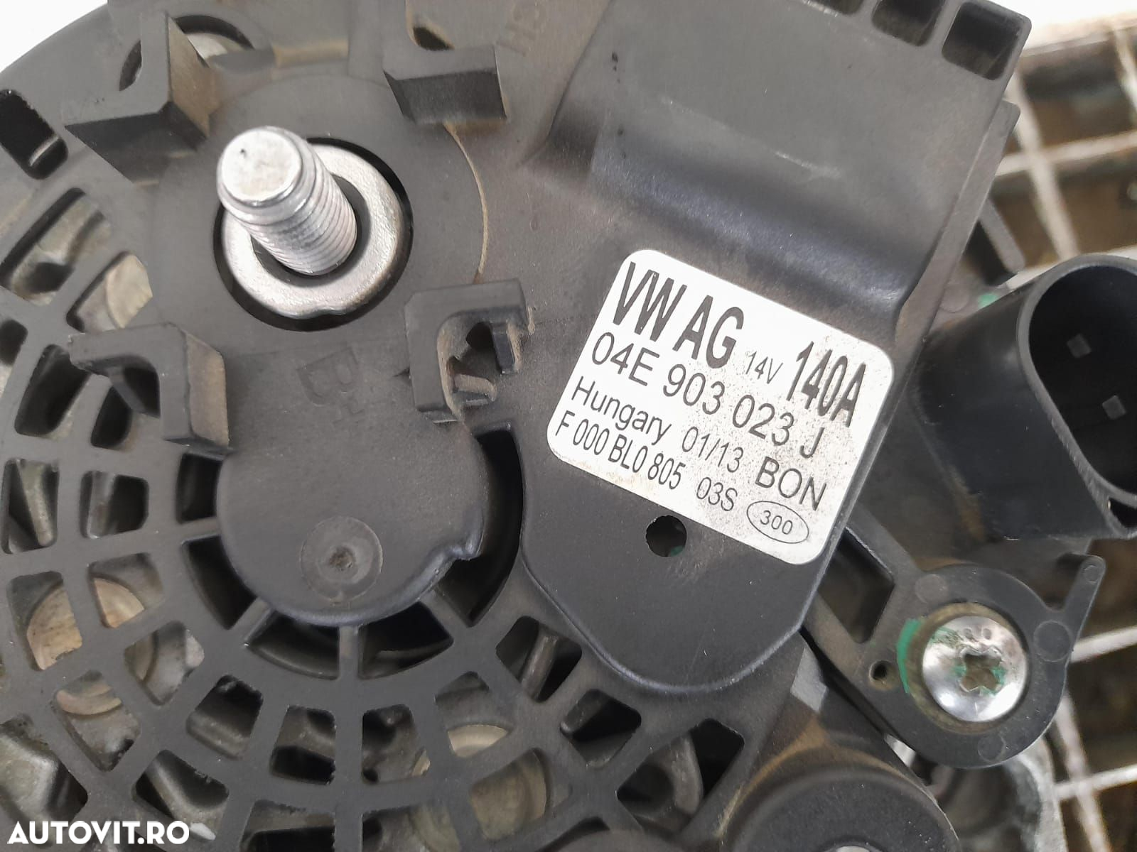 Alternator 04E903023J 1.4 tsi CMBA Volkswagen VW Golf 7 [2012 - 2017] - 4