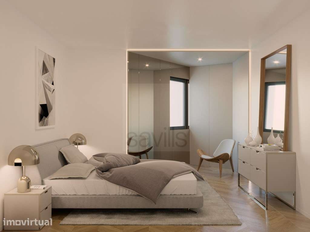 Apartamento T2 no Centro do Porto com varanda - Grande imagem: 5/9