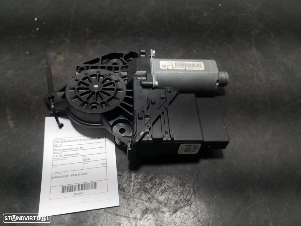 Motor Elevador Trás Drt Volkswagen Golf Plus (5M1, 521) - 1