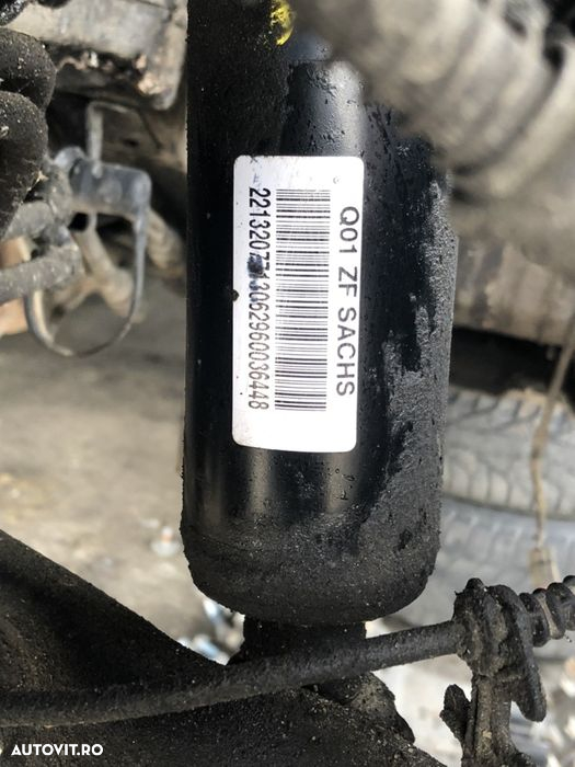 Amortizor amortizoare suspensie ABC w221 w216 etrier caseta directie mercedes S class CL 500 bloc electrovalva suspensie comanda hidraulică - 7