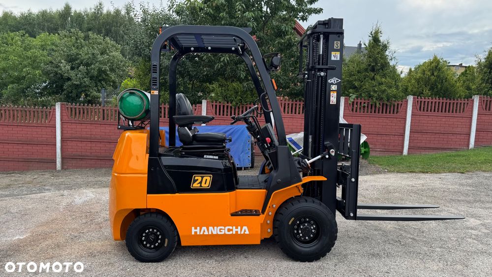 Hangcha 20 / rok 2019 / godziny 832 / udźwig 2 tony / przesuw boczny / wózek widłowy hangcha / - 3