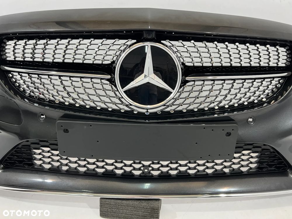 ZDERZAK PRZEDNI MERCEDES C KLASA W205 LIFT AMG - 5