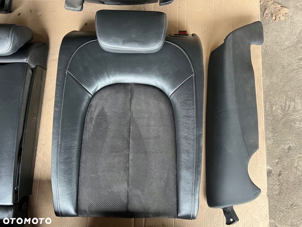 audi a6 c7 fotele kanapa skóra alcantara grzane s-line sline - 5