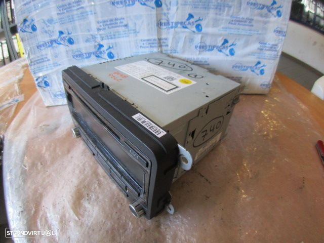 Radios 5M0035186J 8157640212360 VW POLO 6R FASE 1 2014 1.6TDI 90CV 5P VERMELHO ORIGINAL UP2BVX - 2