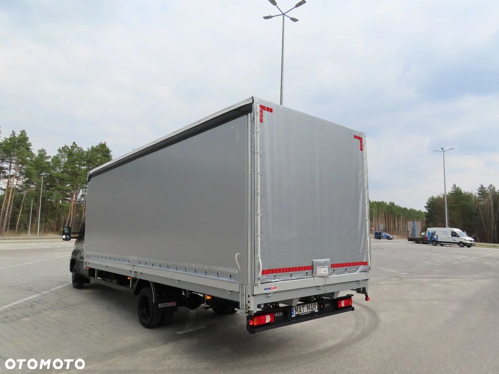Iveco DAILY 50C18 Hi-Matic Firana Obustronna + Dach Suwany Skrzynia 6310 mm 12 Euro Palet Rozstaw Osi 4750 mm WZMACNIANY Full Opcja Wyposażenia Stan Wizualny I Techniczny NOWY Tak Jak Z Taśmy Produkcyjnej Gotowy Dostępny OKAZJA POLECAM - 5