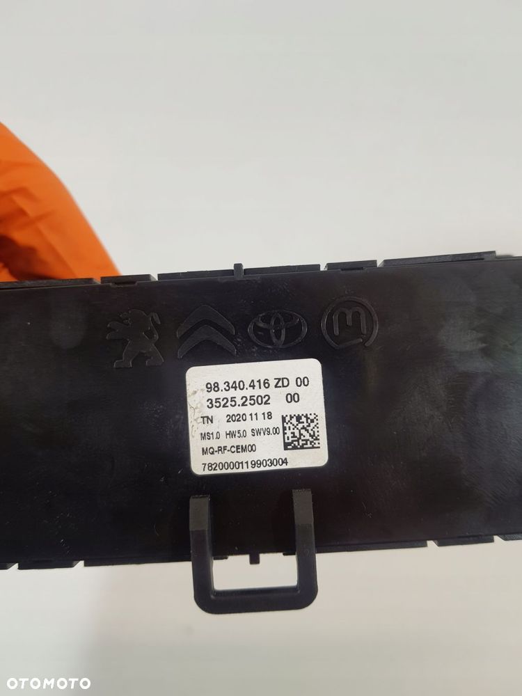panel nawiewu klimatyzacji 98340416zd opel combo e berlingo iv 21r 1.5d eu - 9