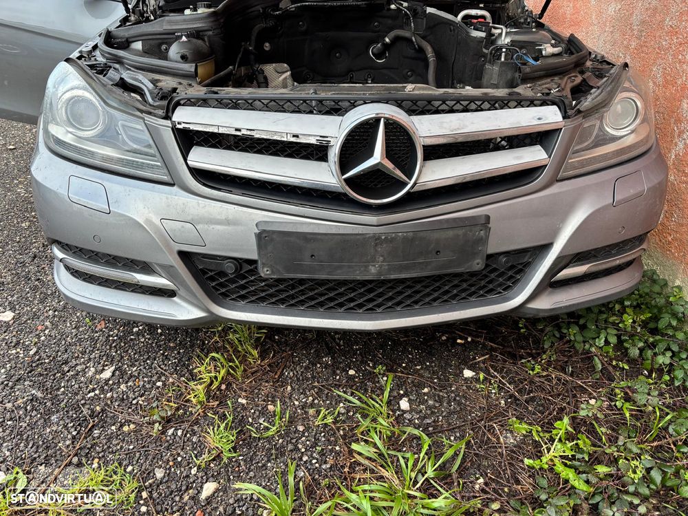 Frente Completa Mercedes W204 de 2013 - 3