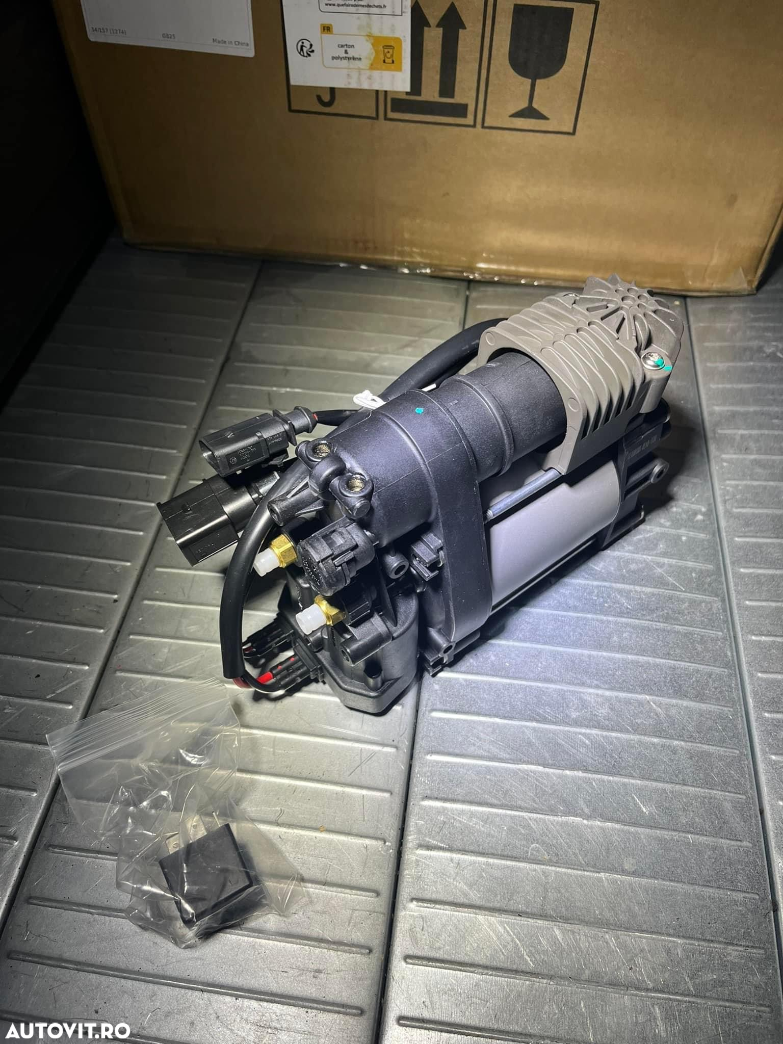 Bloc de valve compresor Perna aer Mercedes bmw audi Porsche vw e class s class cls gle a6 a7 a8 q7 touareg phaeton cayenne panamera mancan - 7