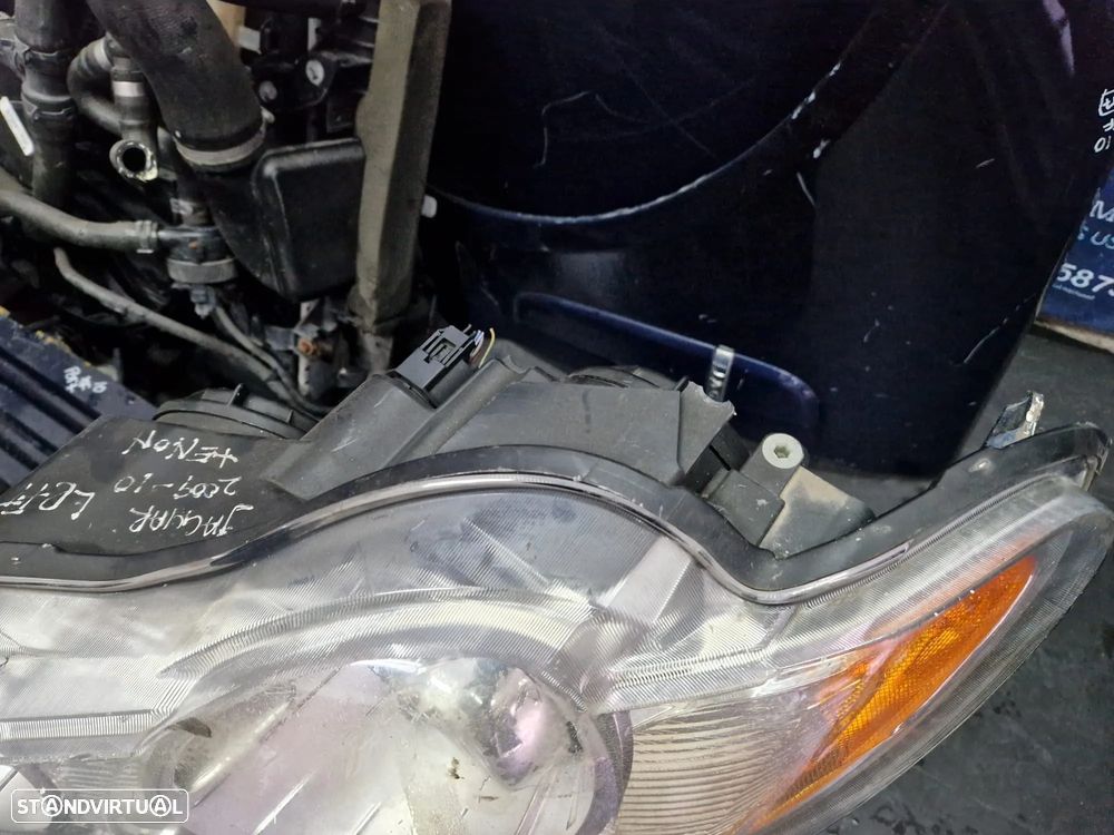 Frente completa usada JAGUAR XF X250 2.7D parachoques guardalamas capot oticas radiadores - 7