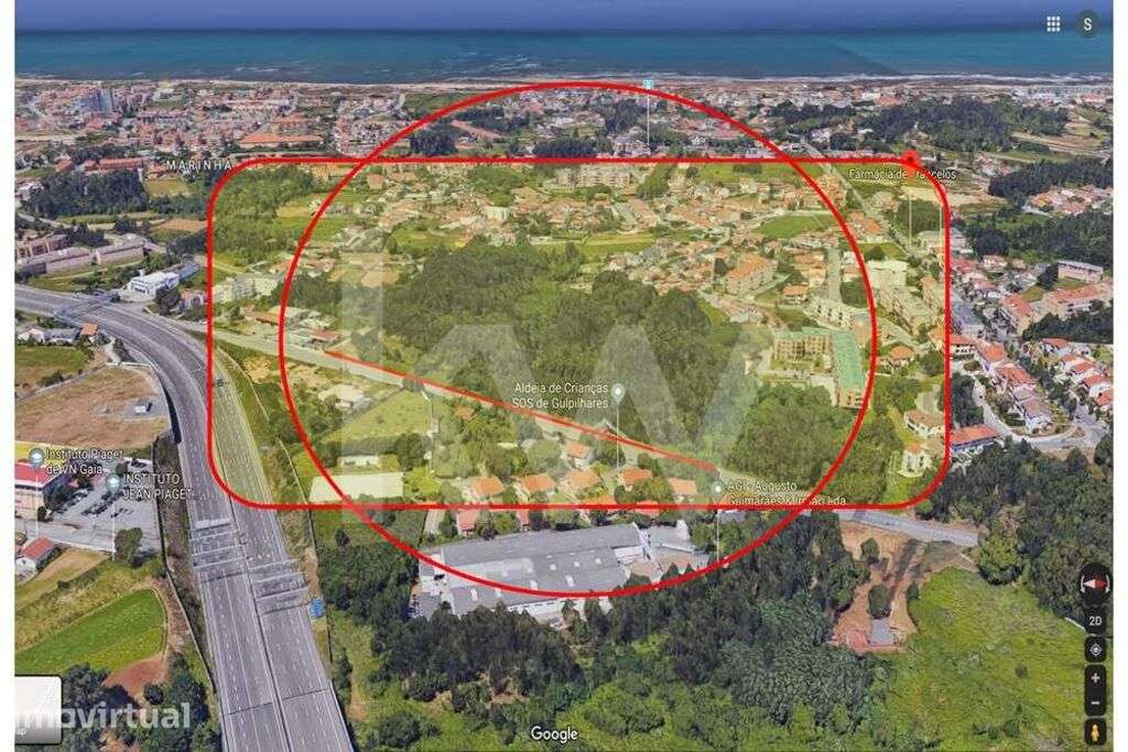 Terreno com 5.300m2 para construção, Gulpilhares, V.N. Gaia - Grande imagem: 4/13