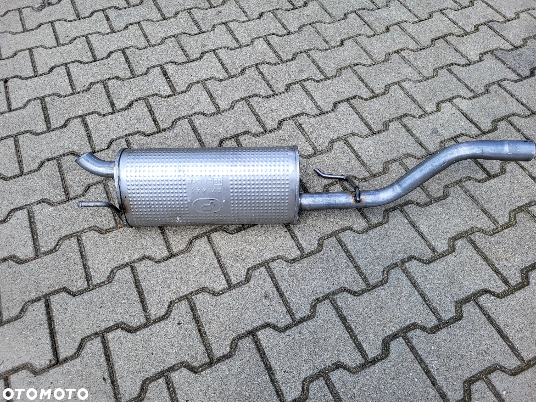 TŁUMIK KOŃCOWY tylny  Fiat Grande Punto 1.4i 16V Opel Corsa D 1.4 13220777 51788835 5852676 - 3