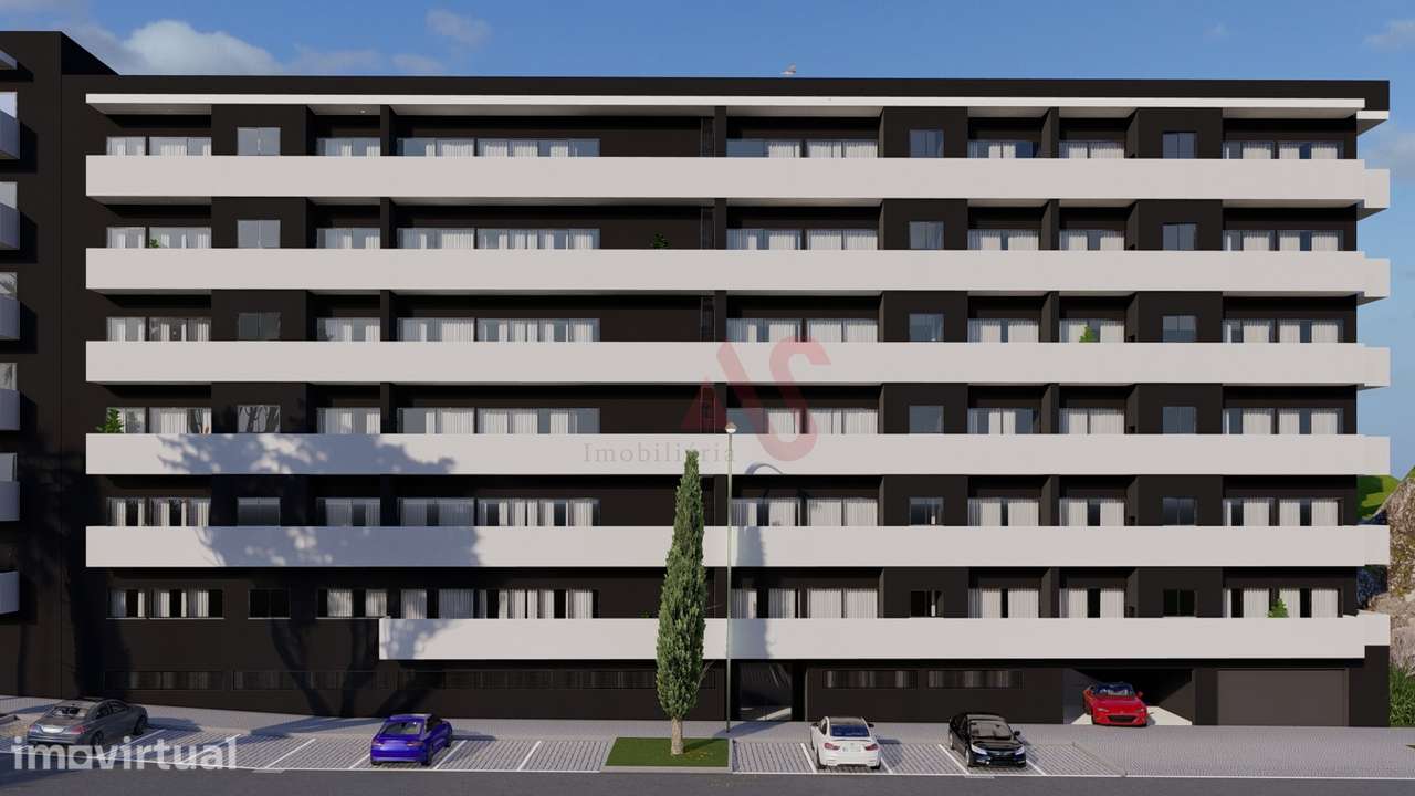 Apartamento T2 Moderno Inserido num Empreendimento em Construção – Águ - Grande imagem: 3/7