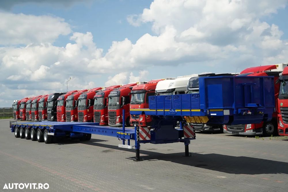 Nooteboom BETON JOS / MCO / EXTENSIBIL / 6 AXE / MTA: 85 TONE / AXE DE DIRECȚIE / SUPORT / 22,5 M / SAF - 5