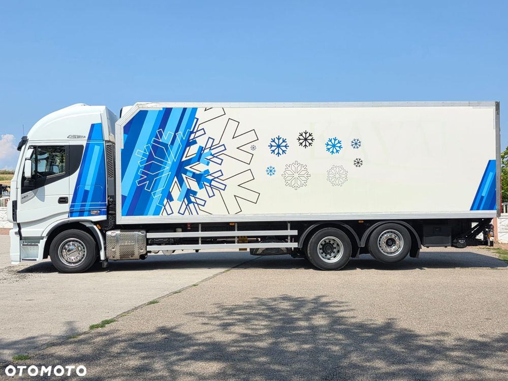 Iveco HI-WAY 460 / CHŁODNIA / WINDA / 6×2 /  21 EUROPALET / DRUKARKA / KLIMA POSTOJOWA / SYPIALKA / 3 OSIE / OŚ PODNOSZONA ORAZ SKRĘTNA  / AUTOMAT / E6 / SPROWADZONY/ - 29