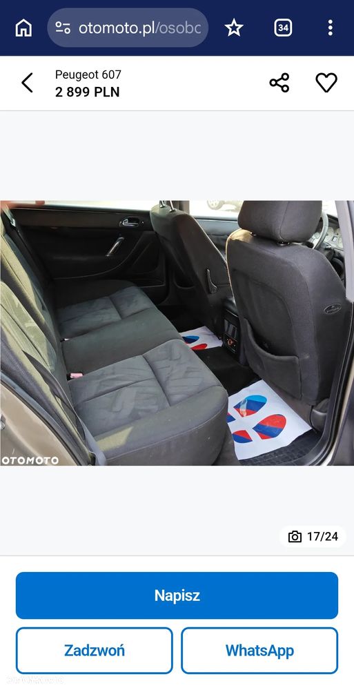 Peugeot 607 2.2 HDI Pack - 21