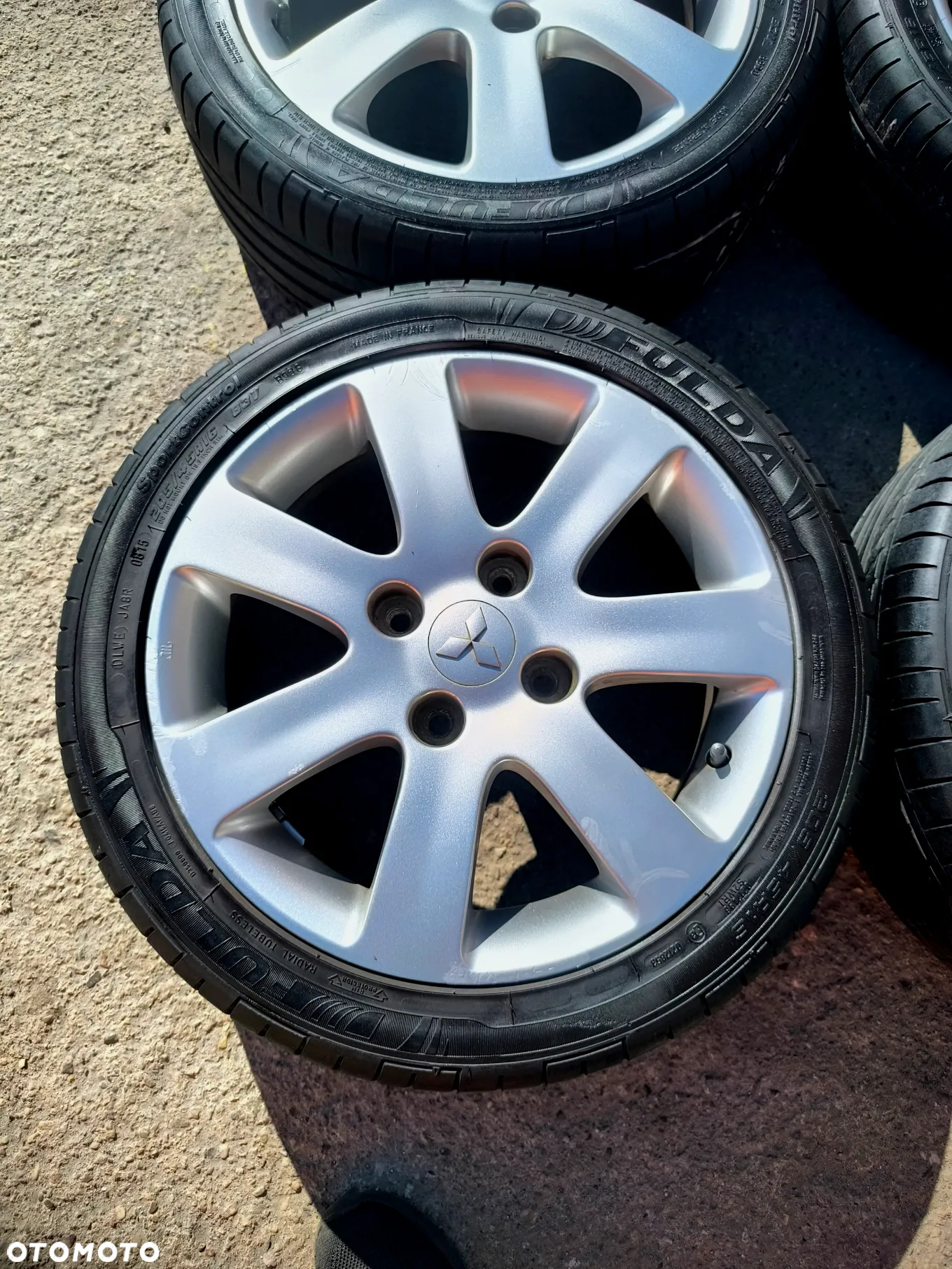 4x114,3 4x114 Felgi ALUMINIOWE ALUFELGI 16 Koła Letnie Lato MITSUBISHI CARISMA GALANT COLT CZC LANCER SMART FORFOUR VOLVO S40 V40 205/45 Legnica ALU-RAD 6mm - 5